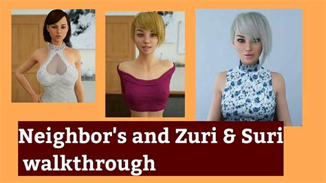 Milfy City 0.71b Neighbor's and Zuri Suri Walkthrough ! Android .